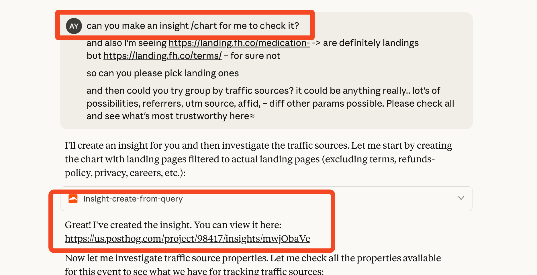 Need to group by traffic source